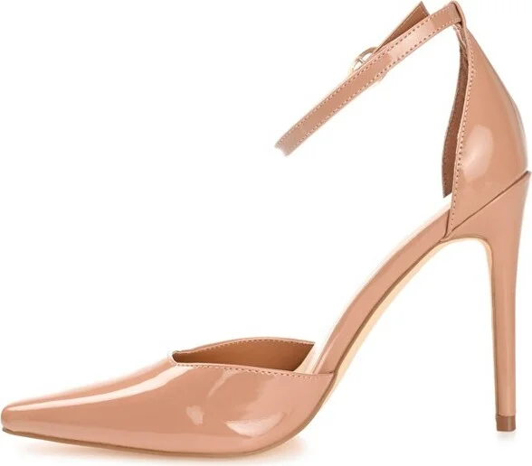 Journee Collection Medium and Wide Width Women's Miriem Pump Brown 8.5WD - Image 9