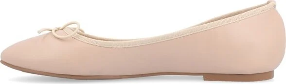 Journee Collection Medium and Wide Width Women's Vika Flat Grey 6WD - Image 7