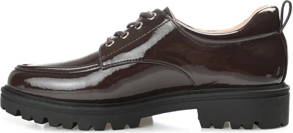 Journee Collection Medium and Wide Width Women's Zina Flat Brown 9WD - Image 2