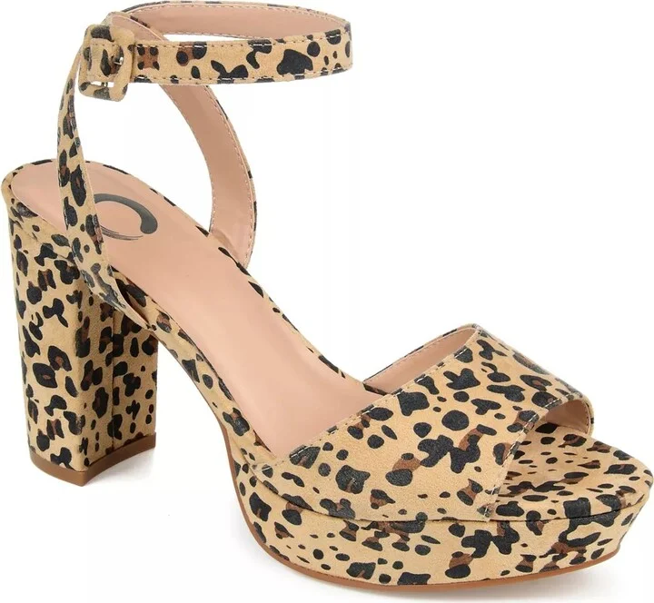 Light Brown/Black Leopard Print