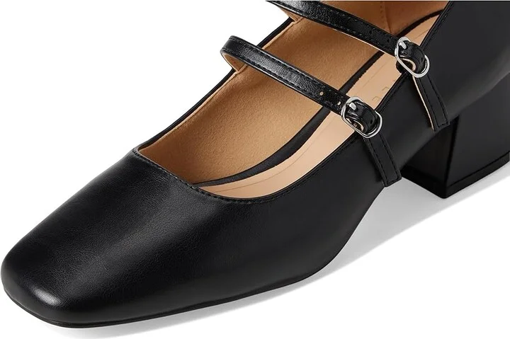 Journee Collection Nally Women's Shoes Black : 9.5 M, Faux Leather - Image 7