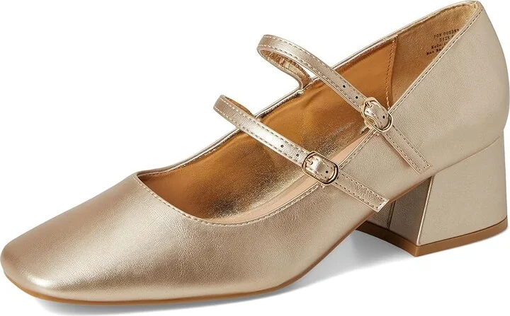 Journee Collection Nally Women's Shoes Gold : 8 M, Faux Leather - Image 5