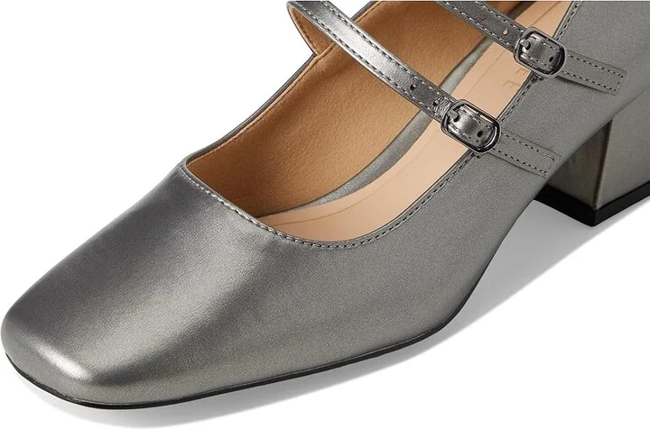 Journee Collection Nally Women's Shoes Pewter : 7 M, Faux Leather - Image 7