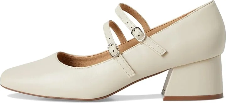 Journee Collection Nally Women's Shoes White : 8.5 M, Faux Leather - Image 6