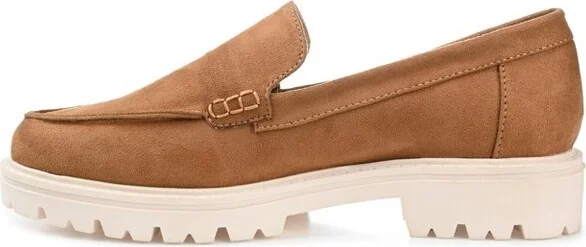 Journee Collection Narrow Width Women's Erika Flat Olive NW - Image 3