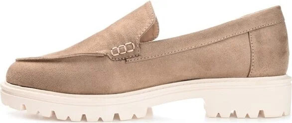 Journee Collection Narrow Width Women's Erika Flat Olive NW - Image 5