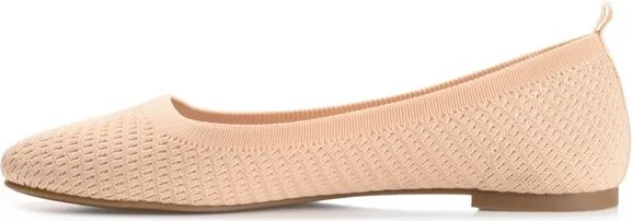 Journee Collection Narrow Width Women's Maryann Flat Blue NW - Image 4