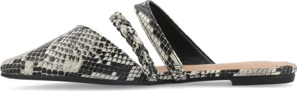 Journee Collection Narrow Width Women's Olivea Mule Red NW - Image 3