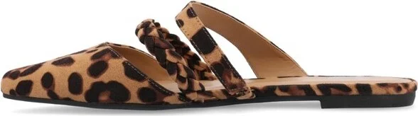 Journee Collection Narrow Width Women's Olivea Mule Red NW - Image 4