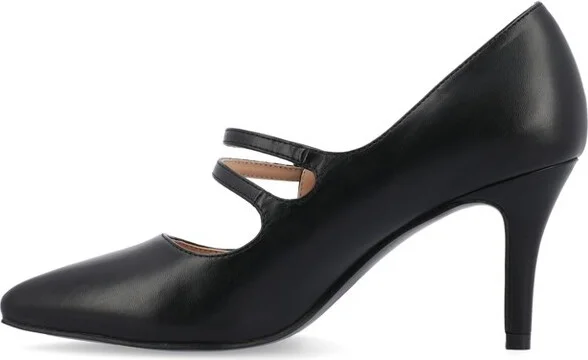 Journee Collection Narrow Width Women's Sidney Pump Coral NW - Image 5