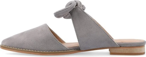 Journee Collection Narrow Width Women's Telulah Mules Mustard NW - Image 4
