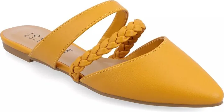 Yellow Faux Leather