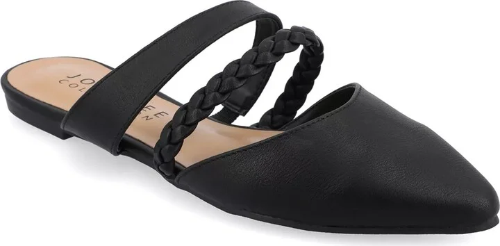 Black Faux Leather