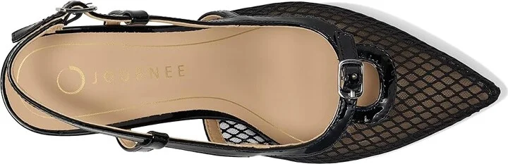 Journee Collection Padma Women's Shoes Mesh/Black : 11 M, Synthetic - Image 2