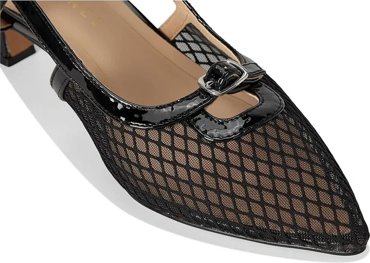 Journee Collection Padma Women's Shoes Mesh/Black : 11 M, Synthetic - Image 7