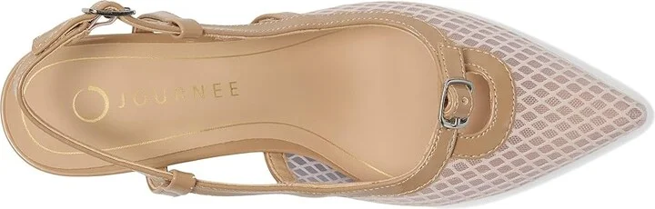 Journee Collection Padma Women's Shoes Mesh/Nude : 12 M, Synthetic - Image 2