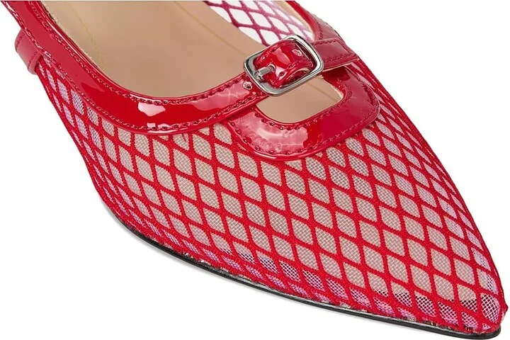 Journee Collection Padma Women's Shoes Mesh/Red : 9 M, Synthetic - Image 7