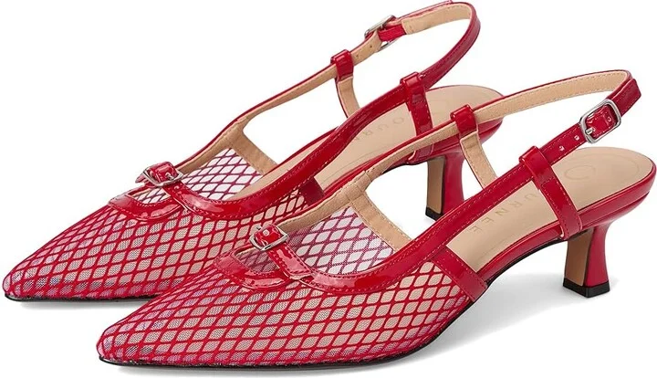 Journee Collection Padma Women's Shoes Mesh/Red : 9 M, Synthetic