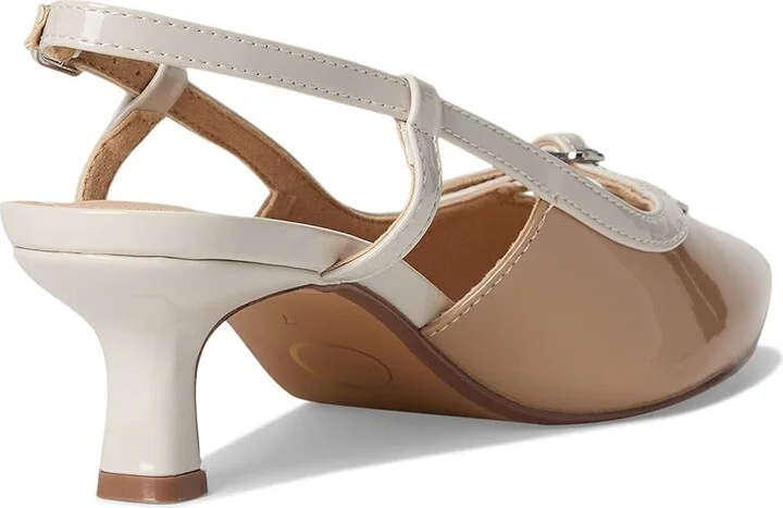 Journee Collection Padma Women's Shoes Patent/Nude : 8.5 M, Synthetic - Image 4