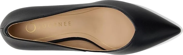 Journee Collection Pammie Women's Shoes Black : 9 W, Synthetic - Image 2