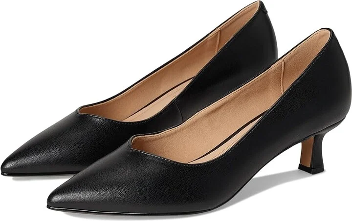 Journee Collection Pammie Women's Shoes Black : 9 W, Synthetic