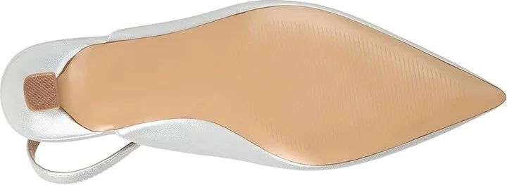 Journee Collection PAULINA High Women's Heels Silver : 8 M, Synthetic - Image 3