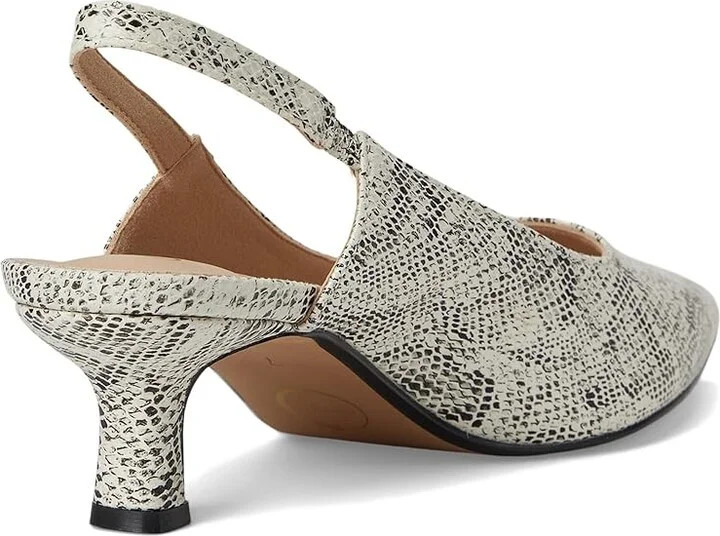 Journee Collection PAULINA High Women's Heels Snake : 6 W, Synthetic - Image 4