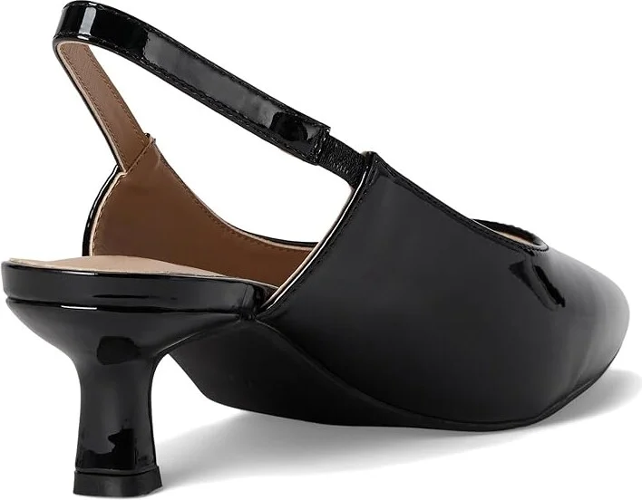 Journee Collection PAULINA Women's Shoes Patent/Black : 6.5 W, Faux Leather - Image 4
