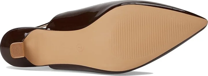 Journee Collection PAULINA Women's Shoes Patent/Brown : 6 W, Faux Leather - Image 3