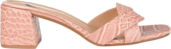 Journee Collection Perette Slide Women's Shoes Pink : 7 M, Synthetic - Image 4