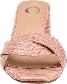 Journee Collection Perette Slide Women's Shoes Pink : 7 M, Synthetic - Image 5