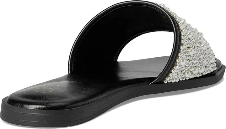 Journee Collection Precly Women's Sandals Black : 9 M, Synthetic - Image 4