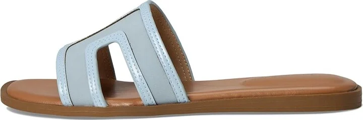 Journee Collection Primah Women's Sandals Light Blue : 10 M, Leather - Image 6