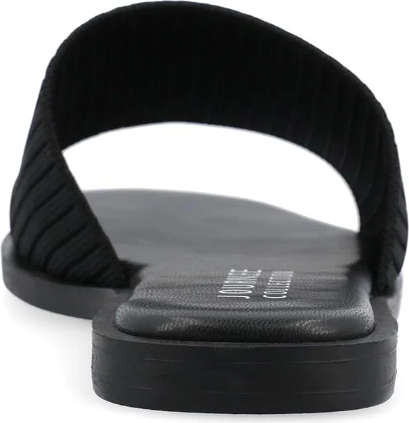Journee Collection Prisilla Women's Sandals Black : 8 M - Image 4