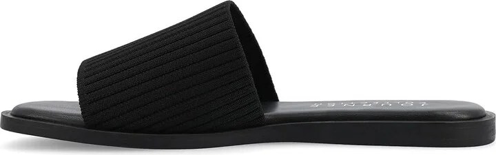Journee Collection Prisilla Women's Sandals Black : 8 M - Image 5