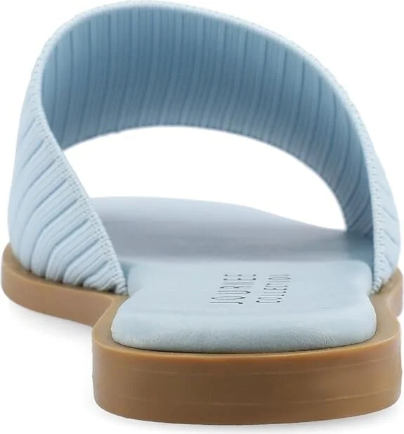 Journee Collection Prisilla Women's Sandals Blue : 8.5 M - Image 5