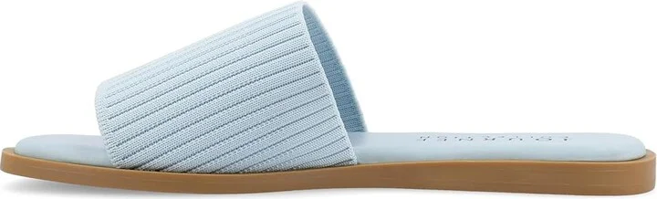 Journee Collection Prisilla Women's Sandals Blue : 8.5 M - Image 6