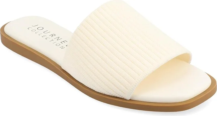 Journee Collection Prisilla Women's Sandals Bone : 10 M