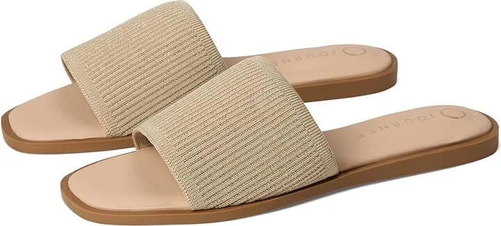 Journee Collection Prisilla Women's Sandals Champagne : 10 M