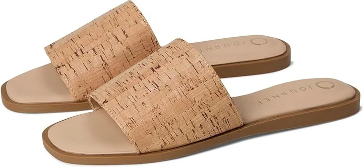 Journee Collection Prisilla Women's Sandals Cork : 7.5 M