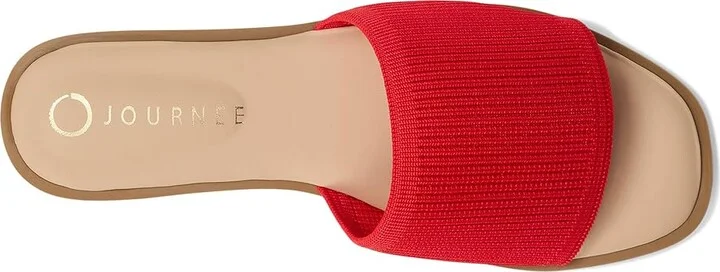 Journee Collection Prisilla Women's Sandals Red : 10 M - Image 2