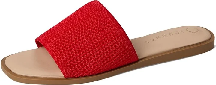 Journee Collection Prisilla Women's Sandals Red : 10 M - Image 5