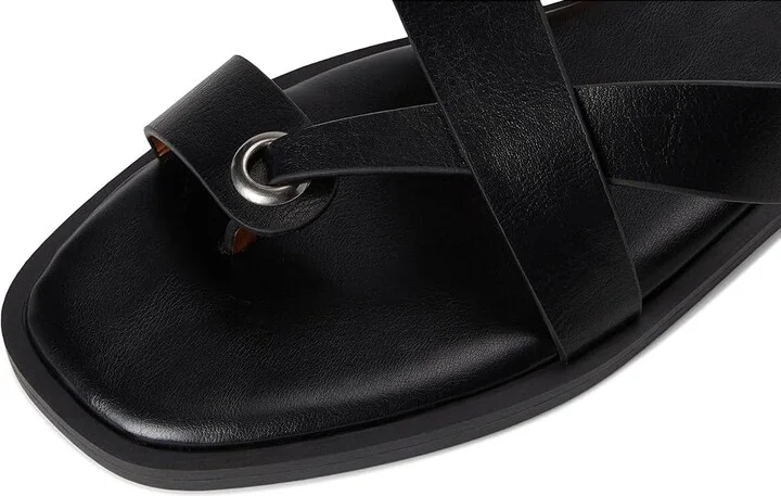 Journee Collection Prizzie Women's Sandals Black : 7 M, Synthetic - Image 7