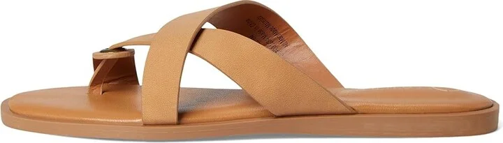 Journee Collection Prizzie Women's Sandals Tan : 6.5 M, Synthetic - Image 6