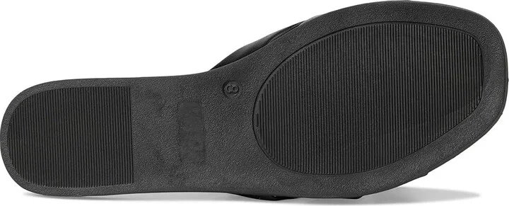 Journee Collection Prylin Women's Sandals Black : 6.5 M, Faux Leather - Image 3