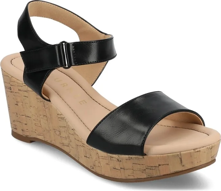 Journee Collection Ranae Wedge Sandal