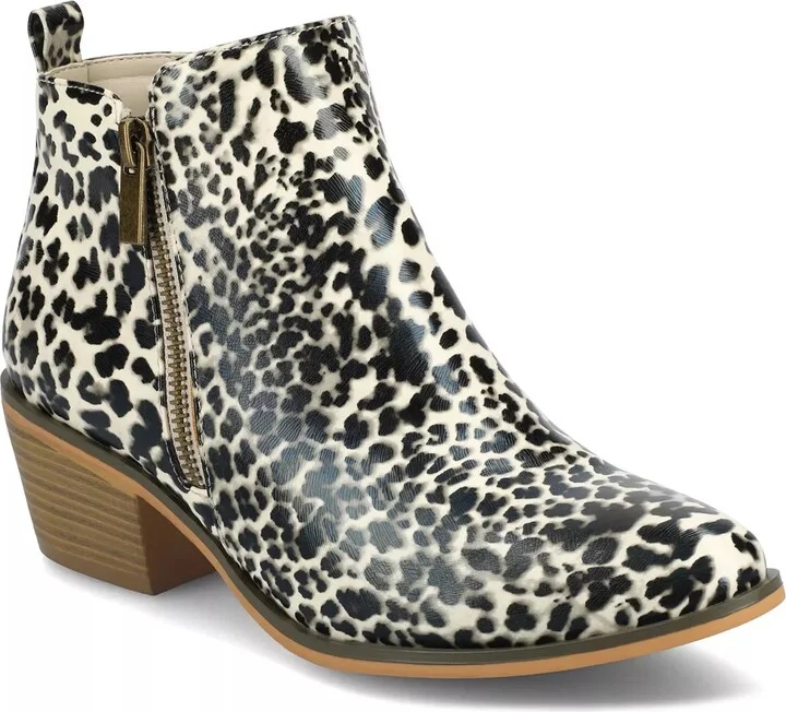 Beige/Black Leopard