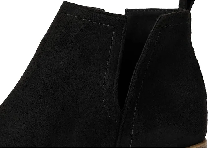 Journee Collection Rimi Bootie Women's Shoes Black : 8 W, Leather - Image 7
