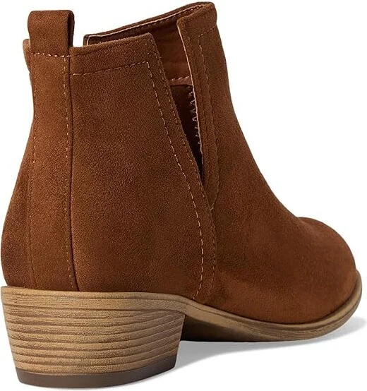 Journee Collection Rimi Bootie Women's Shoes Camel : 11 W, Leather - Image 4