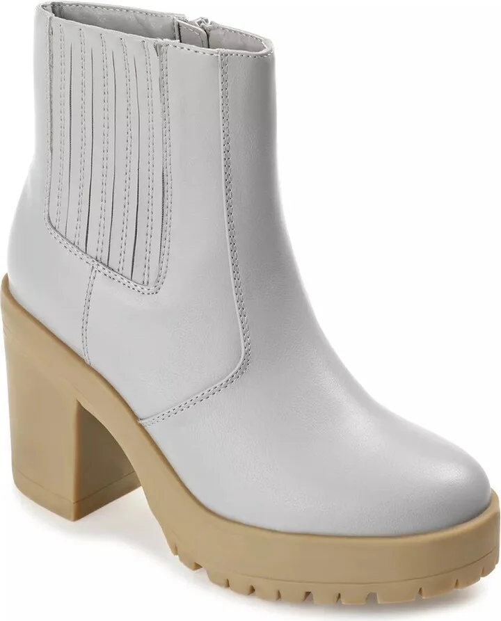 Journee Collection Riplee Platform Bootie